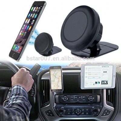 New universal 360 rotating cellular phone magnetic holder stick on dashboard with 4pcs N50 magnets