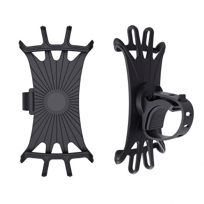 rotatable silicone bike phone holder